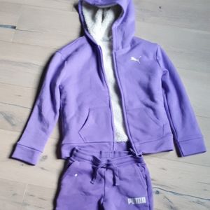 Girls size 6 Puma outfit. New
